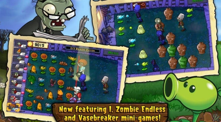 Plants vs. Zombies pentru iOS a fost actualizat