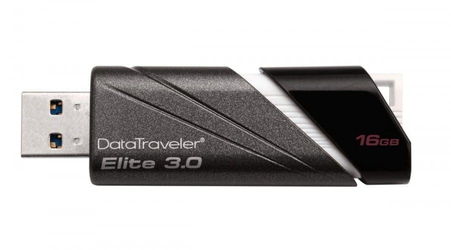 Kingston DataTraveler Elite 3.0: Rapid, compact, accesibil