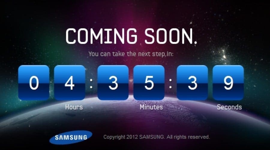 Samsung Galaxy S III: Astăzi aflăm primele detalii de pe site-ul oficial Samsung