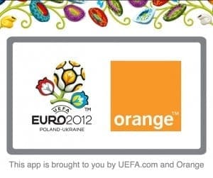 Peste 2 milioane de fani au descărcat aplicaţia UEFA Euro 2012 de la Orange