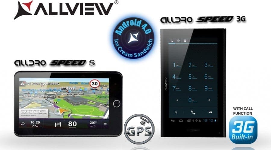 AllDro Speed Satellite şi Speed 3G: Două noi tablete Allview de 7 inchi