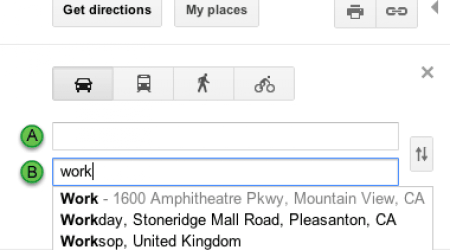 Google Maps oferă acum acces rapid la principalele adrese ale utilizatorului