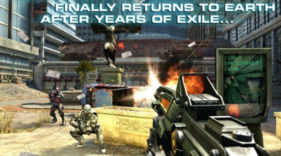 N.O.V.A. 3: Un nou val de distrugere soseşte pe iOS (video)