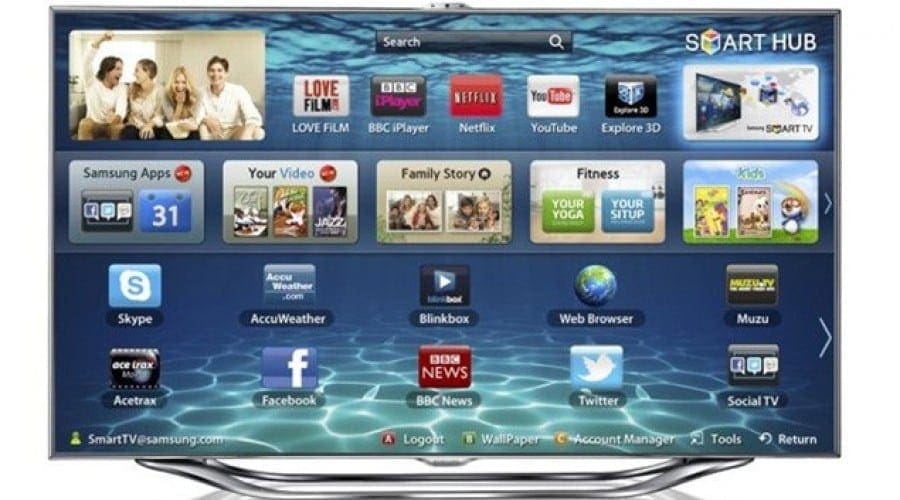 Filmele şi canalele TV Seenow, acum şi pe televizoarele Samsung