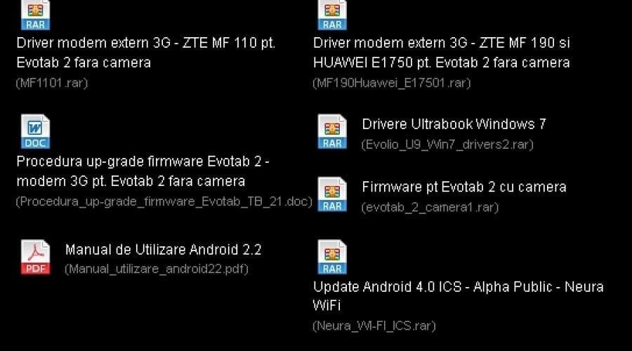 Evolio Neura Wi-Fi şi 3G primesc în sfârşit update la Android 4.0
