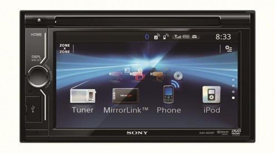 Sony AV auto cu tehnologie MirrorLink