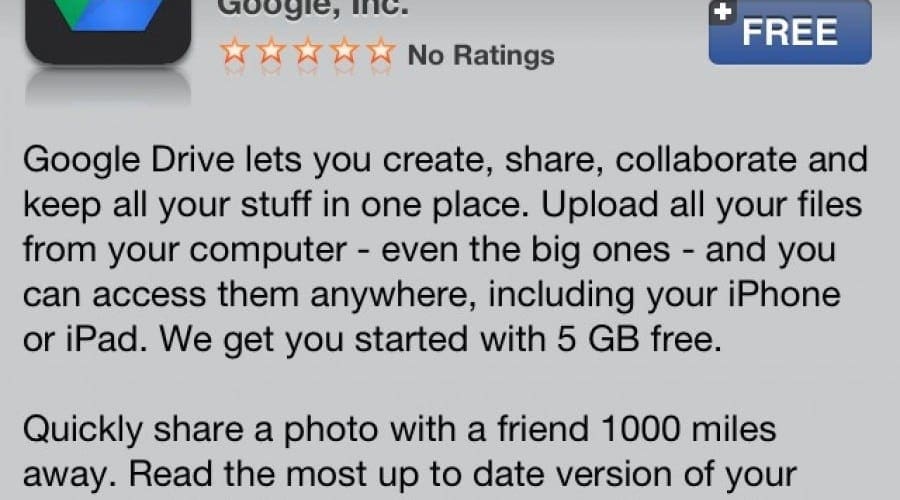 Google Drive aduce serviciul cloud al companiei lui Sergey Brin pe iPhone şi iPad