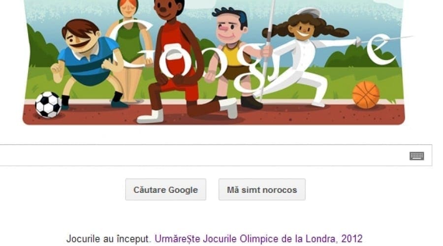Jocurile Olimpice de la Londra 2012, celebrate de Google