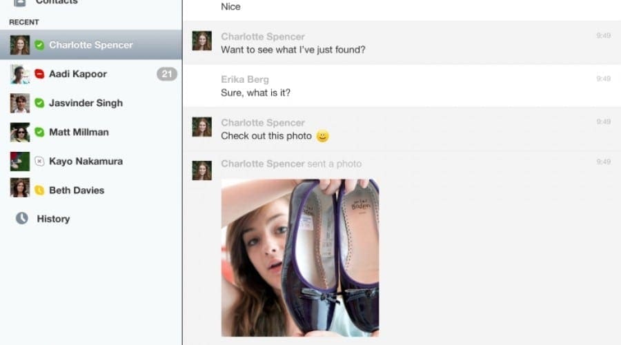 Skype pentru iOS a fost actualizata