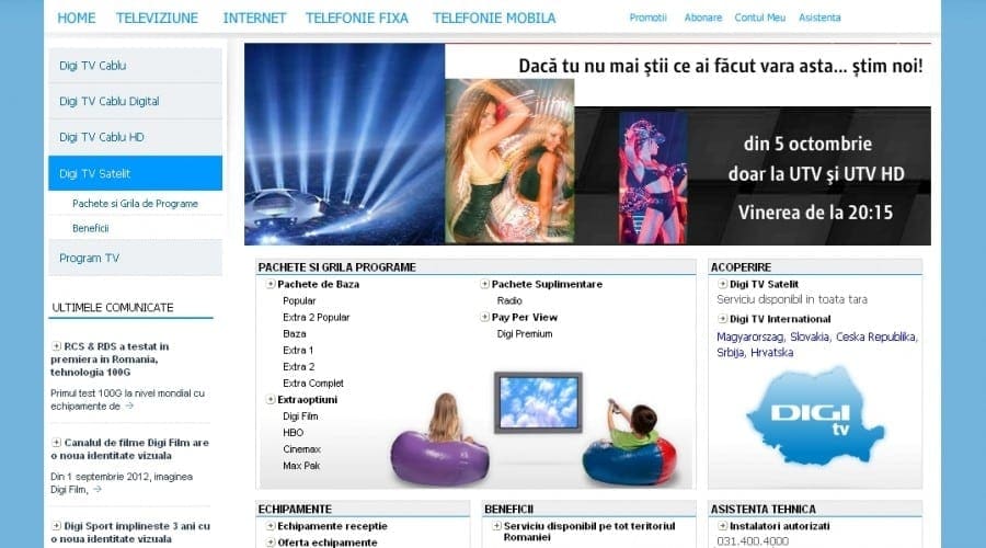 Digi World şi Digi Life îşi încep emisia din 1 octombrie