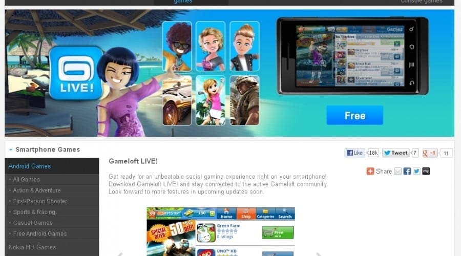 Jocuri din oferta Gameloft, disponibile acum pe terminalele Allview