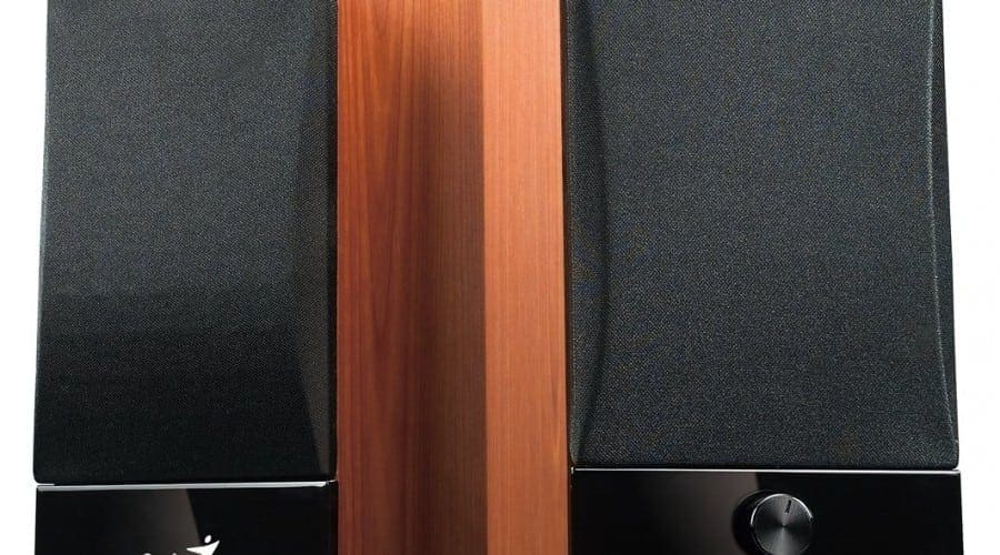 Genius SP-HF900B: Boxe din lemn de cireş la 160 lei