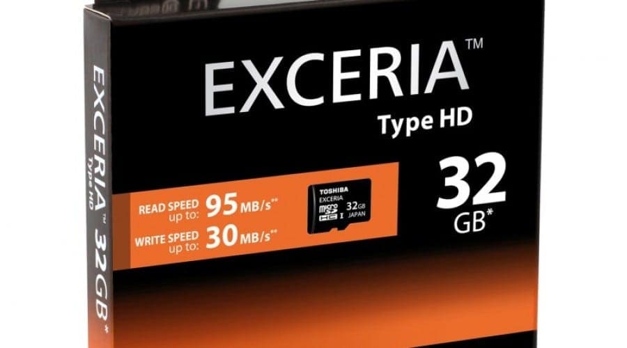 Toshiba Exceria – Carduri microSD de mare viteză