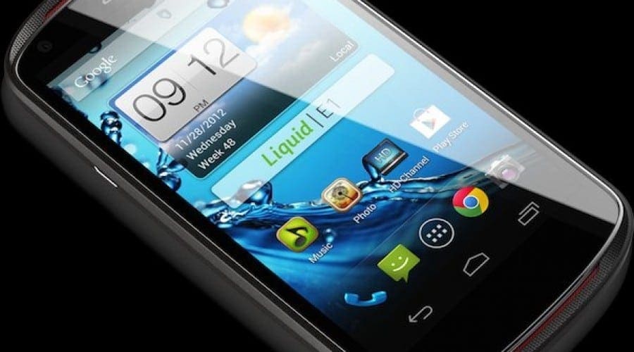 Acer Liquid E1: Display de 4.5 inchi şi cel mai probabil, un preţ accesibil
