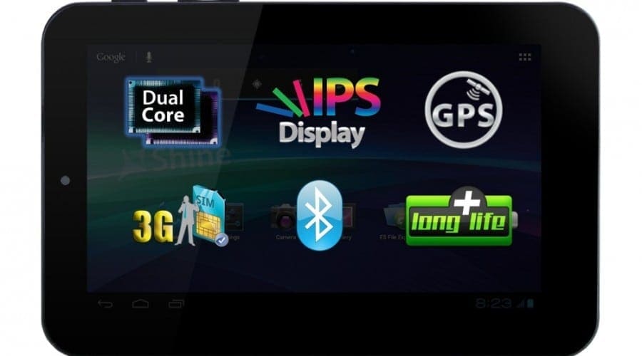 Allview AX1 Shine: Ecran IPS LCD de 7 inchi, 3G și procesor dual core