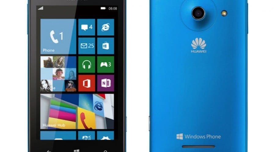 Huawei lanseaza primul smartphone cu Windows Phone 8, Ascend W1