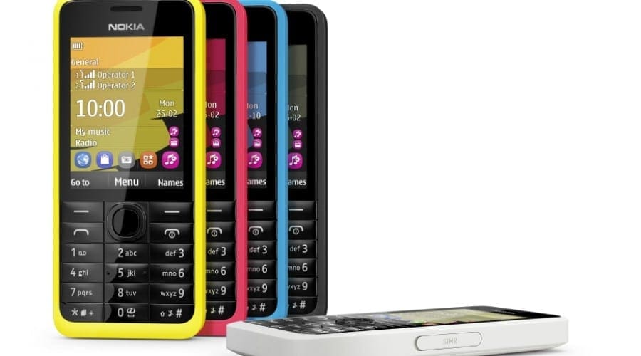 Nokia 105 şi 301: Telefoane mobile clasice cu design modern