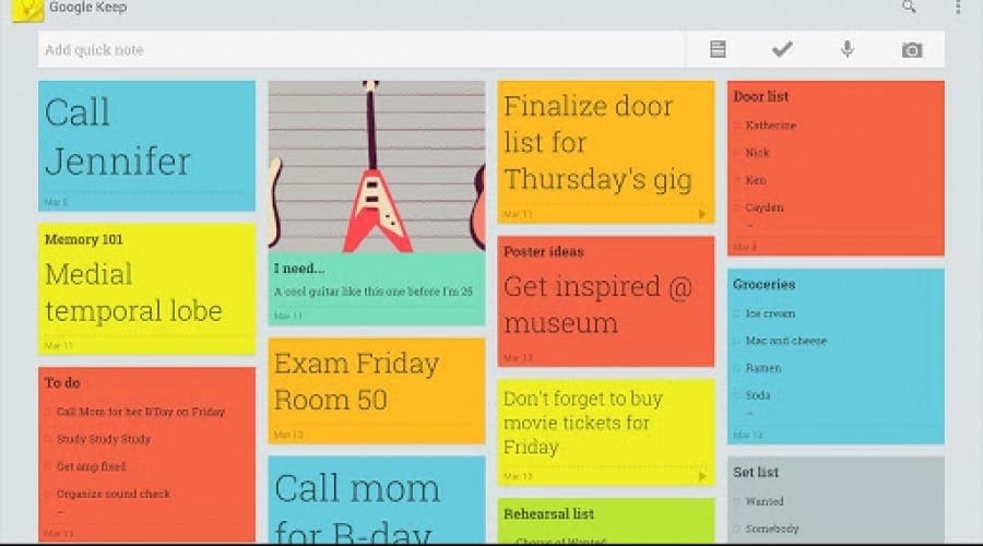Google Keep: Ordonează-ţi planurile simplu şi elegant (video)