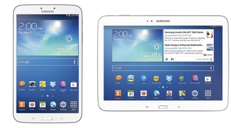 Samsung lanseaza o noua serie Galaxy Tab 3, cu procesoare Intel si ecrane de 8 si 10.1 inci