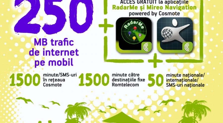 Cosmote introduce o noua cartela razuibila cu extraoptiunea Travel Pack
