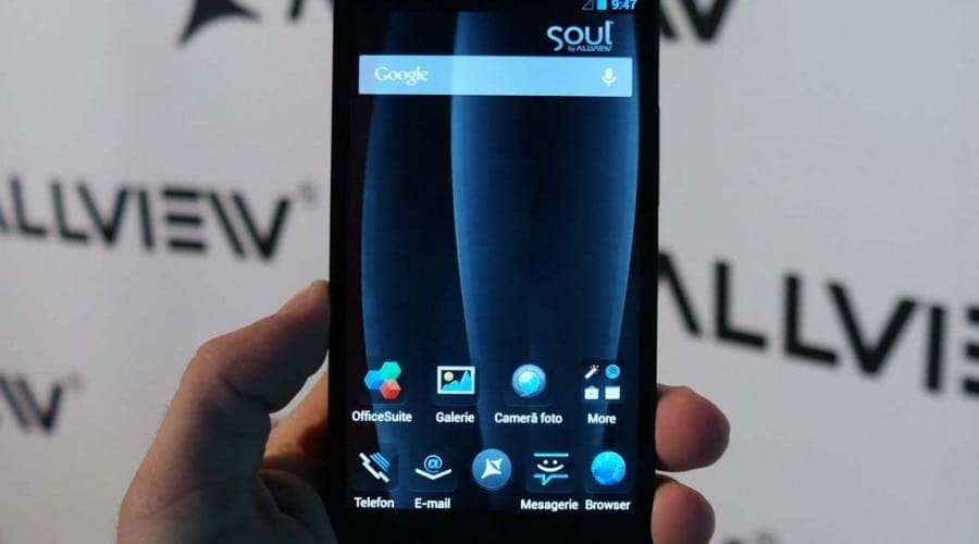 VIDEO Allview lansează X1 Soul. Primul terminal cu un singur SIM al companiei vine cu procesor quad-core, camera de 13 MP și gesturi inteligente