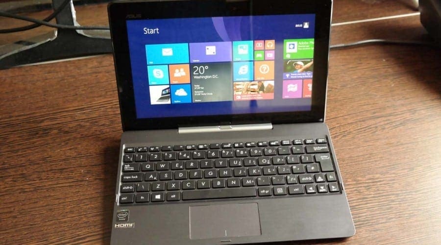 Asus Transformer Book T100 review: un convertibil rasat