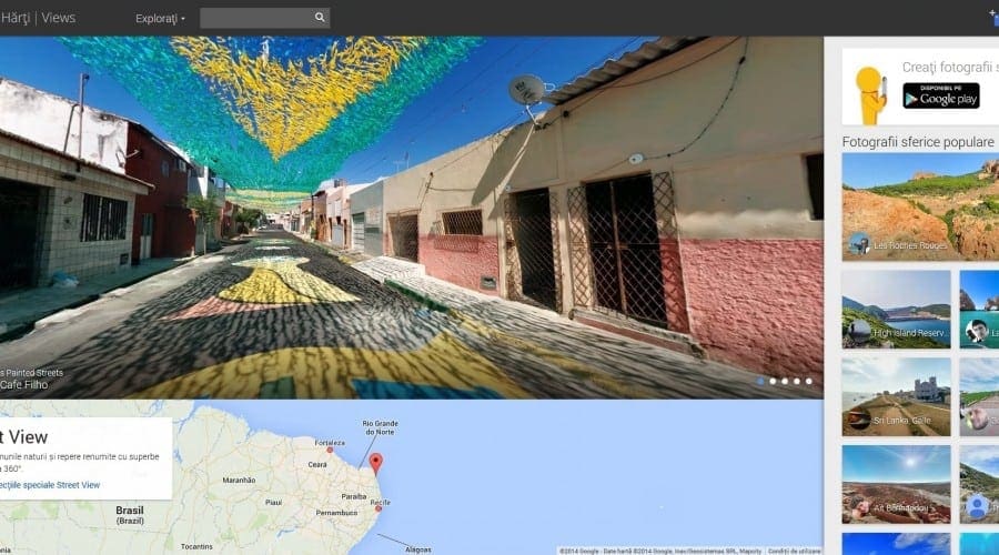 Google actualizează imaginile Street View din România