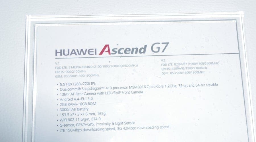 #IFA2014: Huawei a lansat Ascend Mate7 și Ascend G7