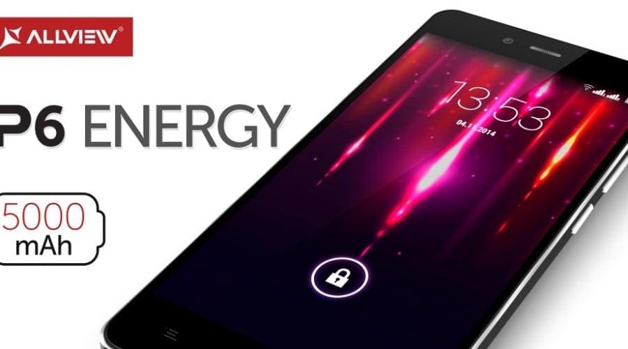 Allview P6 Energy, un smartphone cu baterie de 5000 mAh