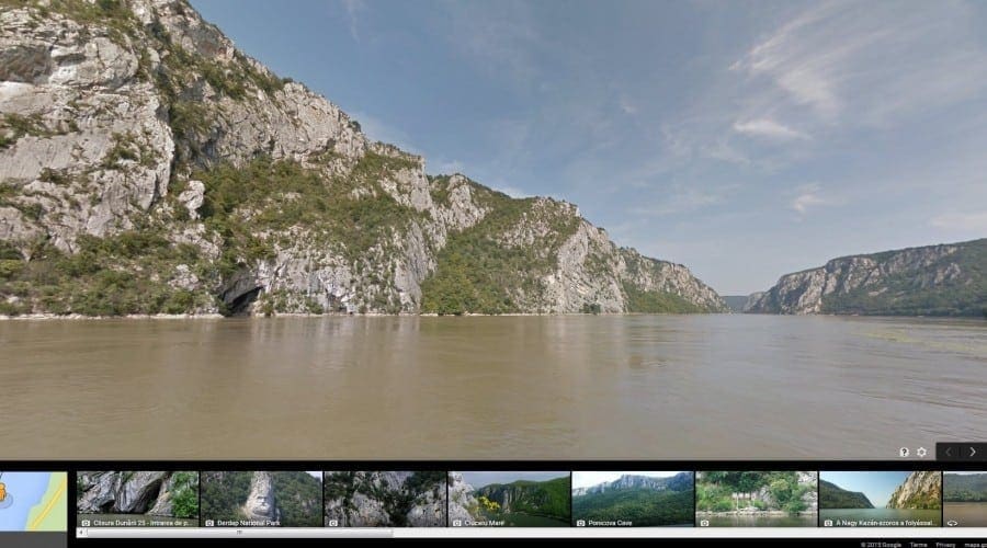 De la Bratislava la Cernavodă: o croazieră pe Dunăre cu Google Street View