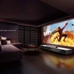 Sony anunță proiectorul 4K Ultra Short Throw, integrat într-o piesă de mobilier avangardistă