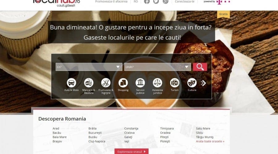 Telekom Romania lansează platforma LocalHub.ro