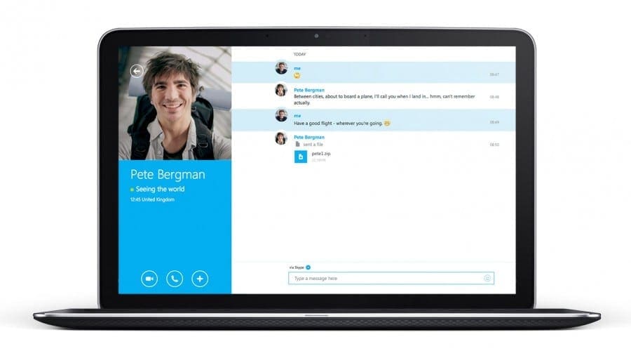 Skype pe web este disponibil la nivel global