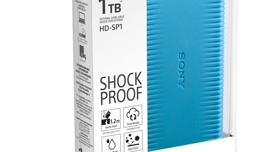 Sony lansează hard disk-ul de 1TB, HD-SP1, rezistent la șocuri