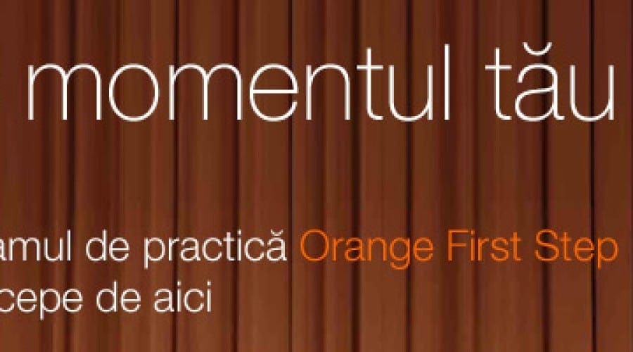 Orange anunță o nouă sesiune a programului de practică Orange First Step