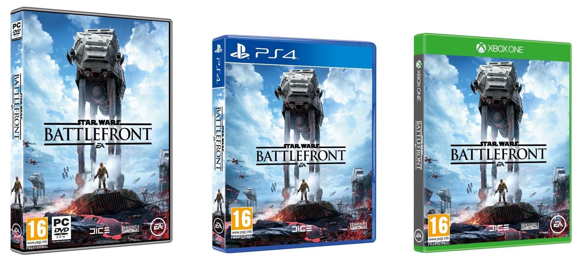 Electronic Arts lansează noul joc video Star Wars Battlefront pentru PlayStation 4, Xbox One și PC