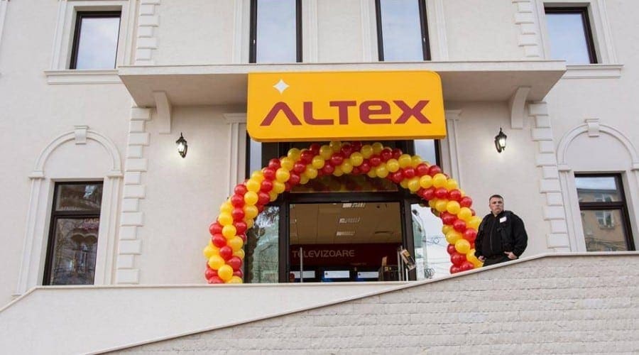 Altex a înregistrat în 2015 o cifră de afaceri de 433 milioane de euro