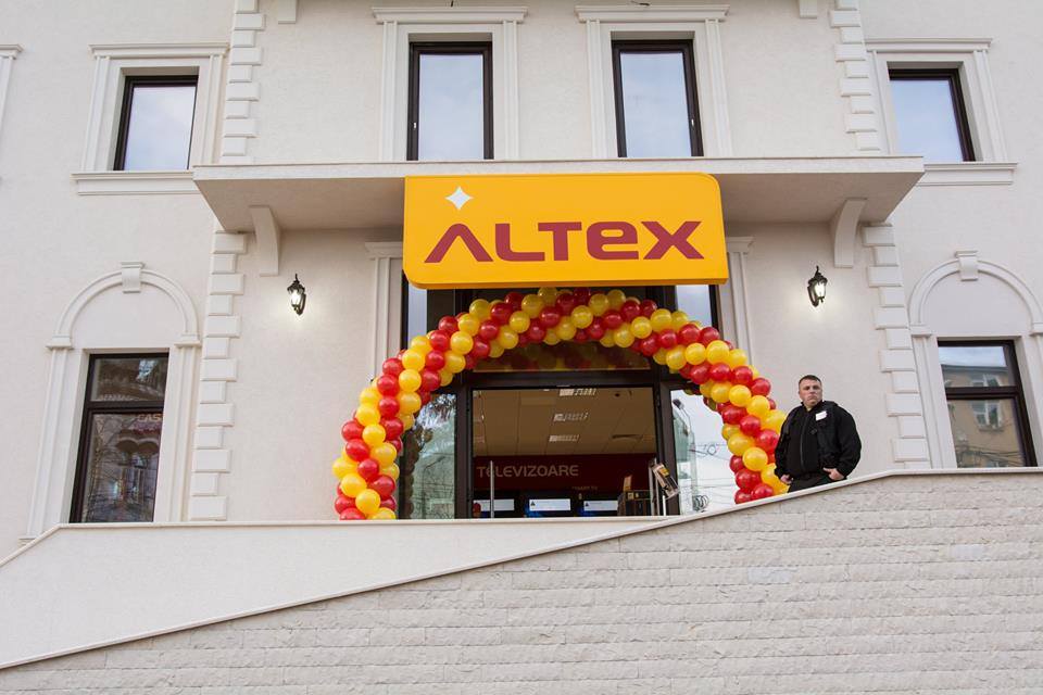 Altex a înregistrat în 2015 o cifră de afaceri de 433 milioane de euro
