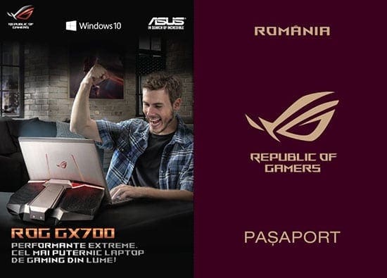 ASUS ROG GX700 îți aduce garantat o excursie în doi în Europa