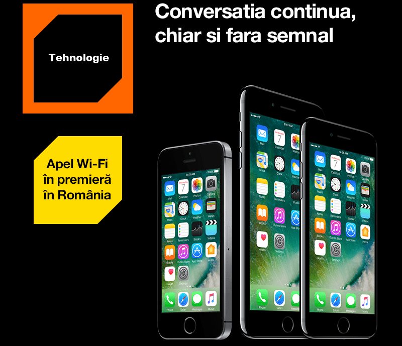 Orange oferă serviciul apel Wi-Fi și pentru posesorii de iPhone