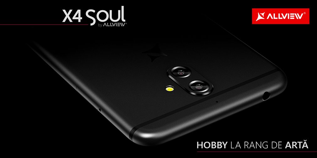 Allview introduce modelul X4 Soul, un smartphone dual camera