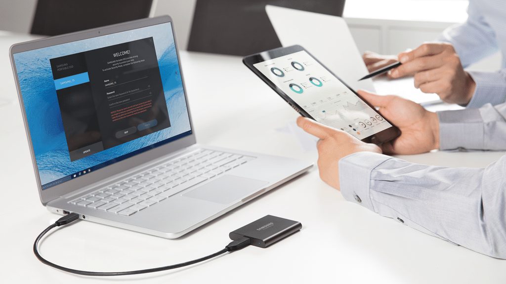 Samsung Electronics lansează noul SSD portabil T5