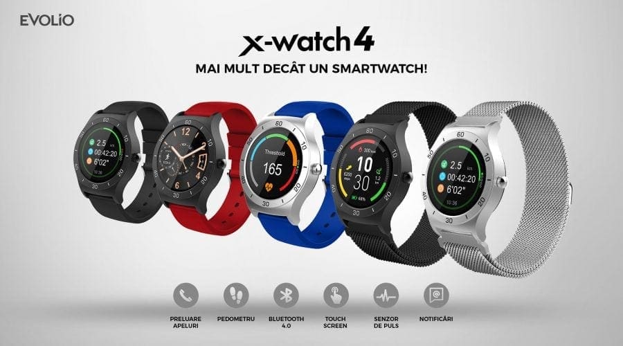 Evolio prezintă X-watch 4