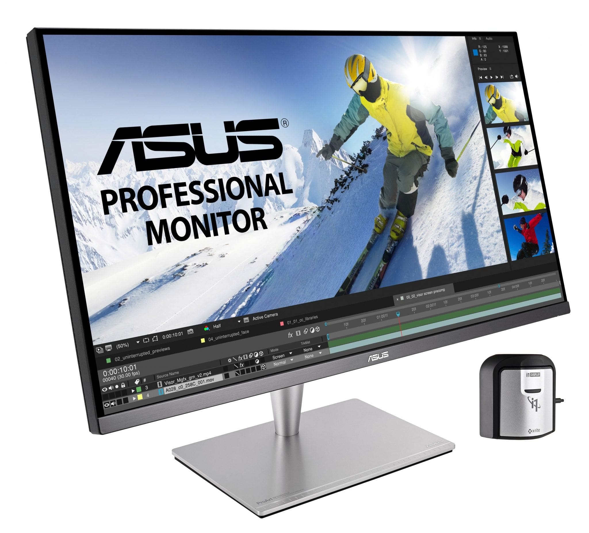 ASUS ProArt PA32UC, un monitor 4K dedicat editării foto video