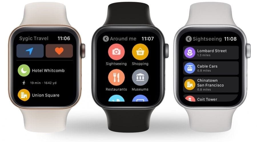 Aplicația Sygic Travel este disponibilă acum și pe Apple Watch