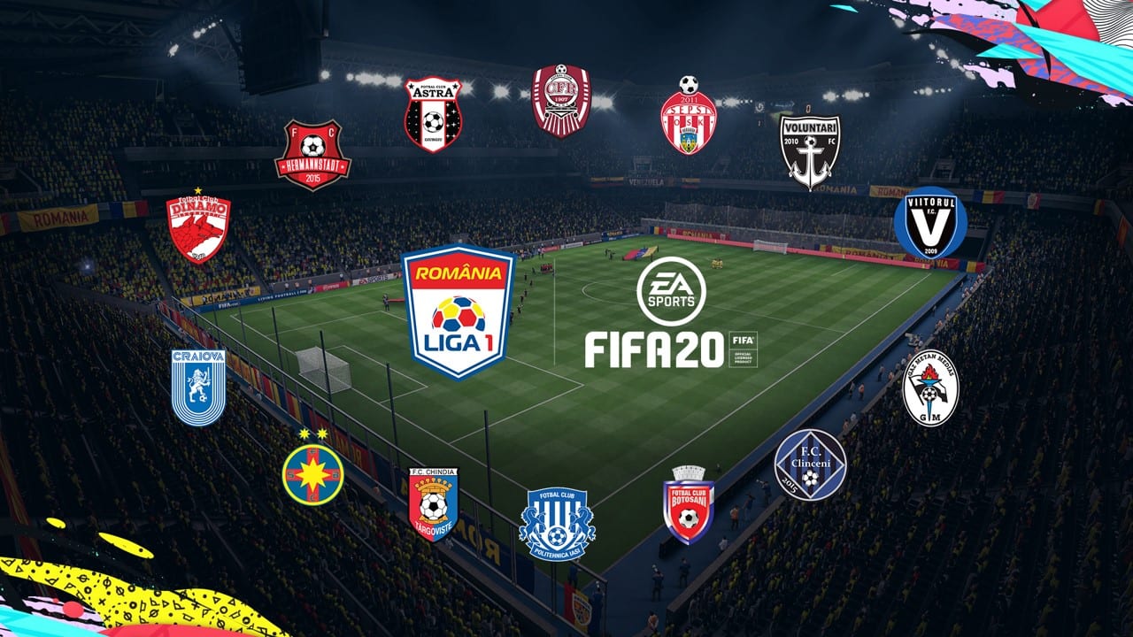 Liga I de fotbal va fi inclusă în EA SPORTS FIFA 20