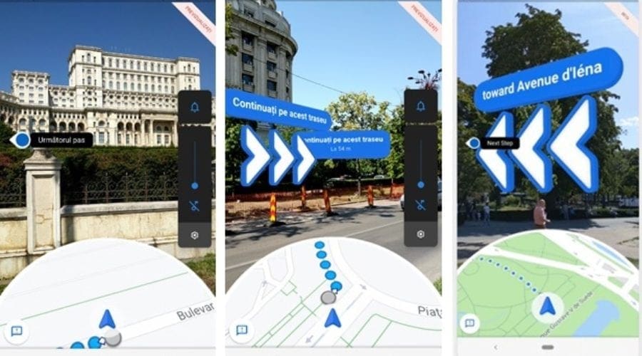 Nou în Google Maps: Live View oferă indicații de orientare prin realitatea augmentată