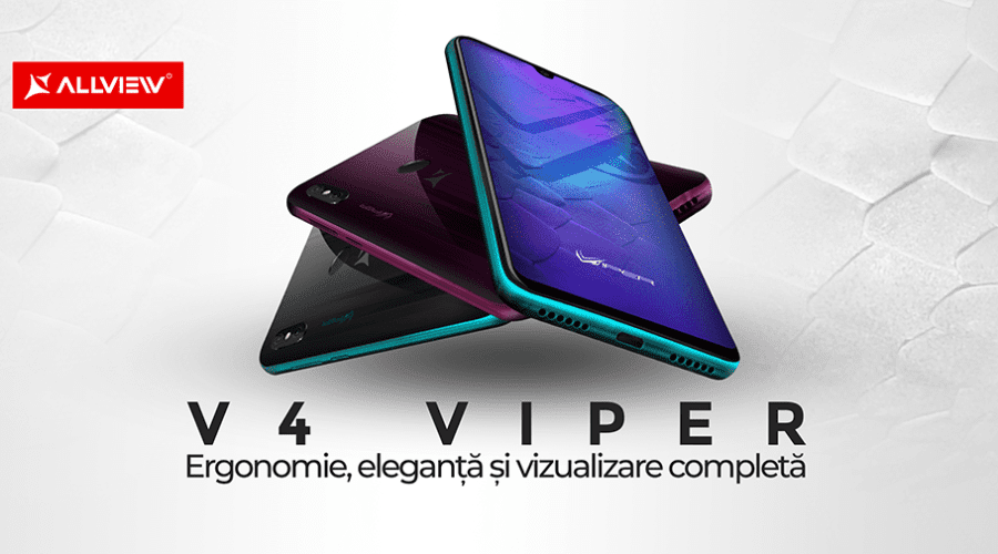 Allview anunță smartphone-urile V4 Viper și V4 Viper Pro