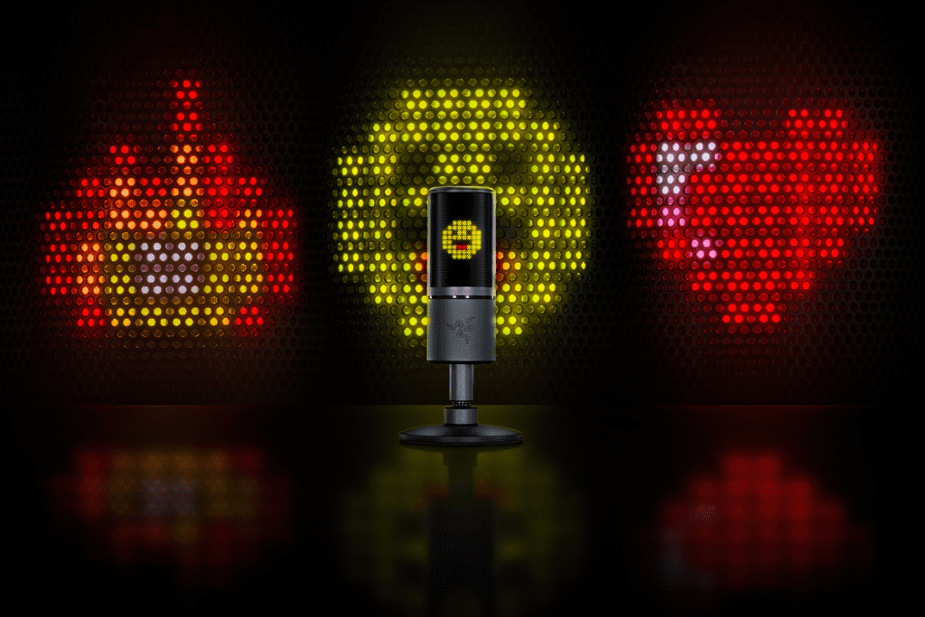 Razer lansează Seiren Emote, primul microfon din lume cu display digital încorporat, vezi video