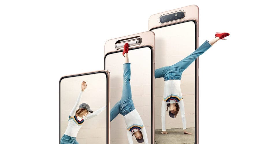 Samsung Galaxy A80: test practic cu primul smartphone cu cameră rotativă